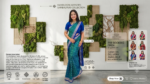 Handwoven Sambalpuri Ikkat Silk Saree for Festive & Wedding Wear - Image 3